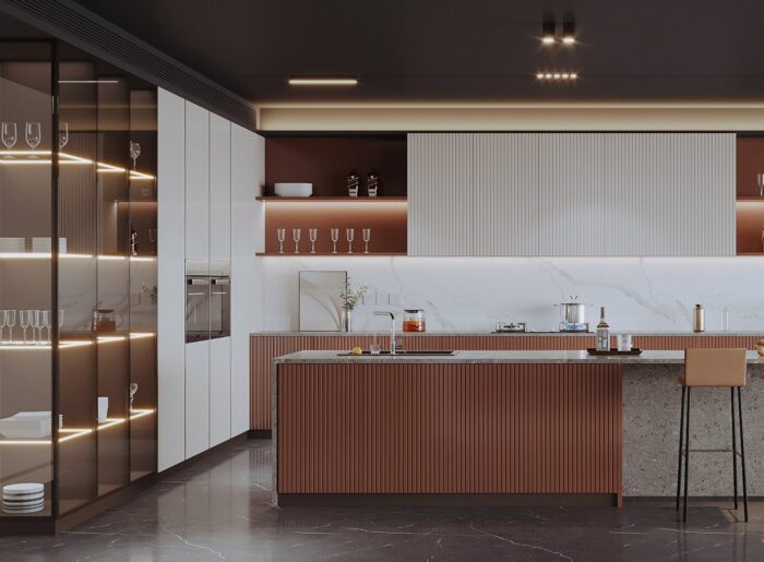 Kitchen Cabinet three